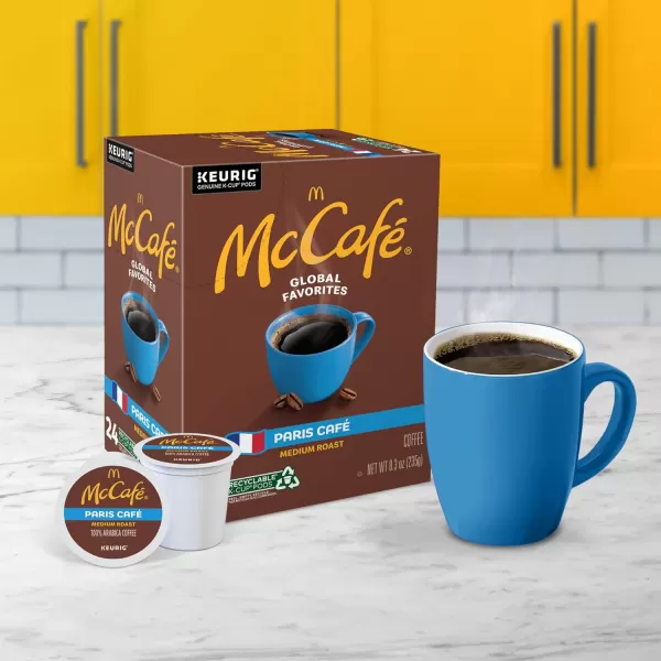 McCafe Classic Collection SingleServe Coffee KCup Pods Classic Collection Variety Pack 40 CountParis Caf 96 Count Pack of 1