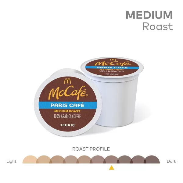 McCafe Classic Collection SingleServe Coffee KCup Pods Classic Collection Variety Pack 40 CountParis Caf 96 Count Pack of 1