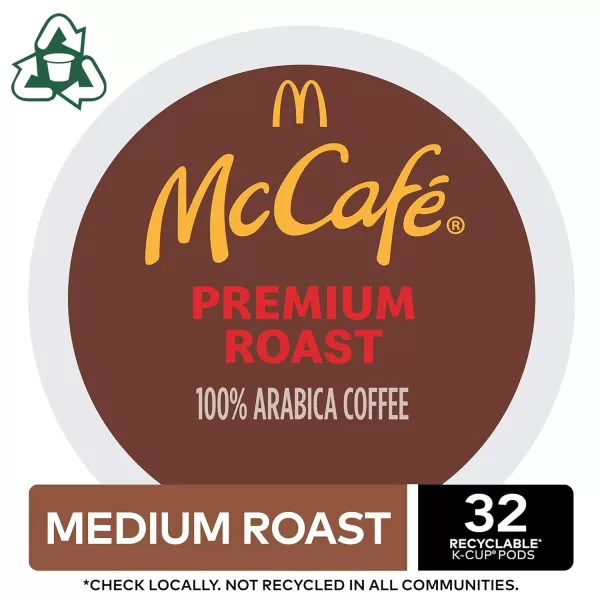 McCafe Classic Collection SingleServe Coffee KCup Pods Classic Collection Variety Pack 40 CountPremium Roast 32 Count Pack of 1