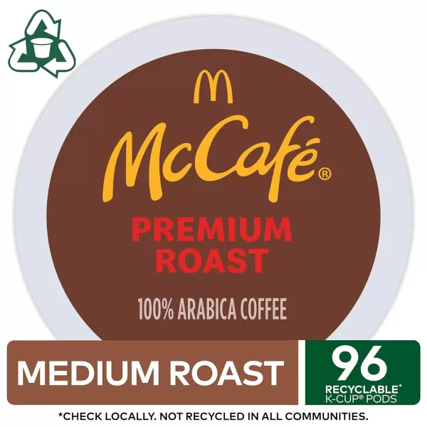 McCafe Classic Collection SingleServe Coffee KCup Pods Classic Collection Variety Pack 40 CountPremium Roast 4 Count Pack of 24