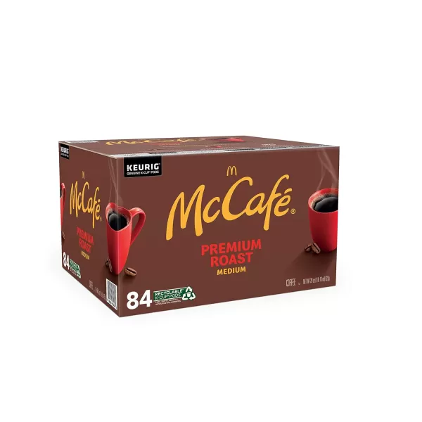 McCafe Classic Collection SingleServe Coffee KCup Pods Classic Collection Variety Pack 40 CountPremium Roast 84 Count Pack of 1