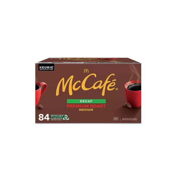 McCafe Classic Collection SingleServe Coffee KCup Pods Classic Collection Variety Pack 40 CountPremium Roast Decaf 84 Count Pack of 1