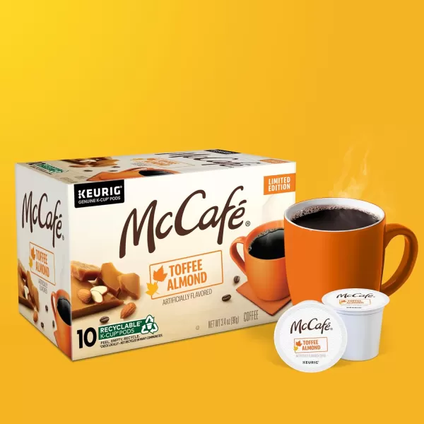 McCafe Classic Collection SingleServe Coffee KCup Pods Classic Collection Variety Pack 40 CountToffee Almond 12 Count Pack of 6 10 Count Pack of 1