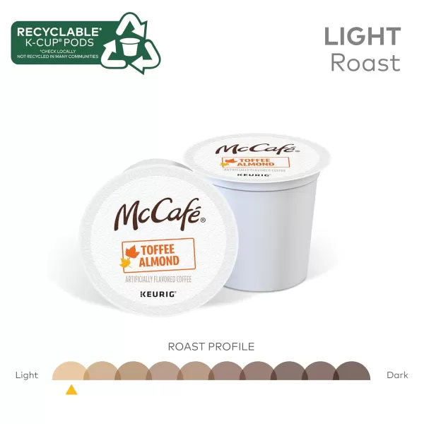 McCafe Classic Collection SingleServe Coffee KCup Pods Classic Collection Variety Pack 40 CountToffee Almond 12 Count Pack of 6 10 Count Pack of 1