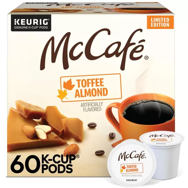 McCafe Classic Collection SingleServe Coffee KCup Pods Classic Collection Variety Pack 40 CountToffee Almond 12 Count Pack of 6 10 Count Pack of 1