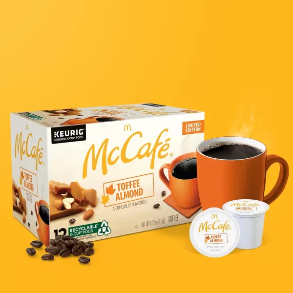 McCafe Classic Collection SingleServe Coffee KCup Pods Classic Collection Variety Pack 40 CountToffee Almond 12 Count Pack of 6