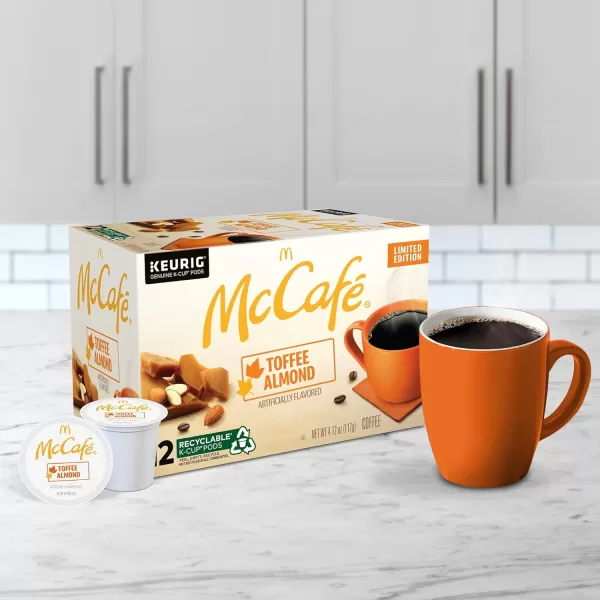 McCafe Classic Collection SingleServe Coffee KCup Pods Classic Collection Variety Pack 40 CountToffee Almond 12 Count Pack of 6