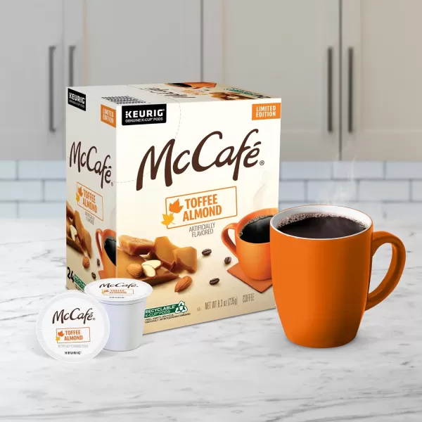 McCafe Classic Collection SingleServe Coffee KCup Pods Classic Collection Variety Pack 40 CountToffee Almond 24 Count Pack of 4