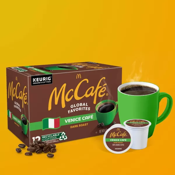 McCafe Classic Collection SingleServe Coffee KCup Pods Classic Collection Variety Pack 40 CountVenice Caf 72 Count Pack of 1