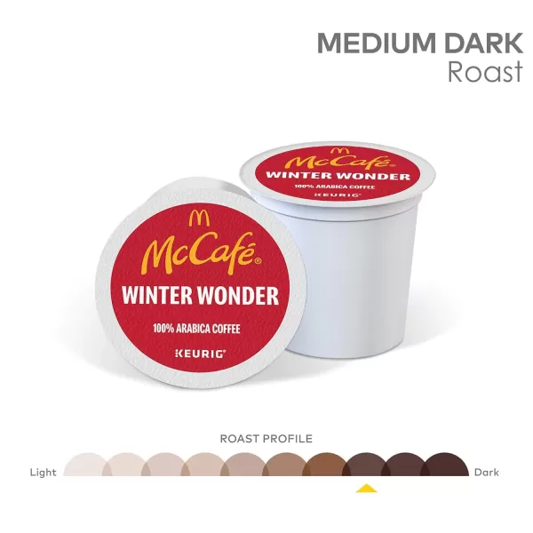 McCafe Classic Collection SingleServe Coffee KCup Pods Classic Collection Variety Pack 40 CountWinter Wonder 72 Count Pack of 1