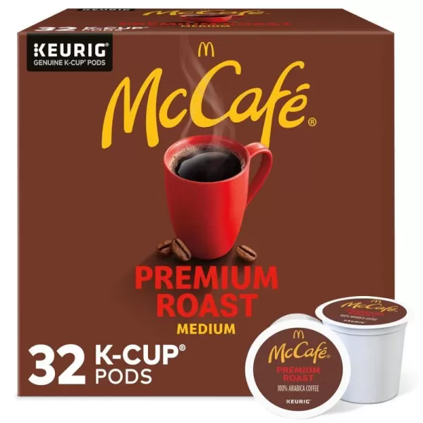 McCafe Classic Collection SingleServe Coffee KCup Pods Classic Collection Variety Pack 40 CountPremium Roast 32 Count Pack of 1