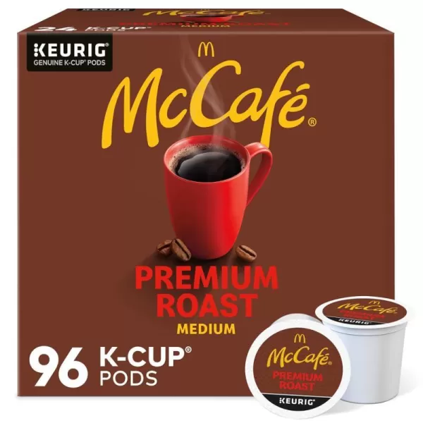 McCafe Classic Collection SingleServe Coffee KCup Pods Classic Collection Variety Pack 40 CountPremium Roast 4 Count Pack of 24