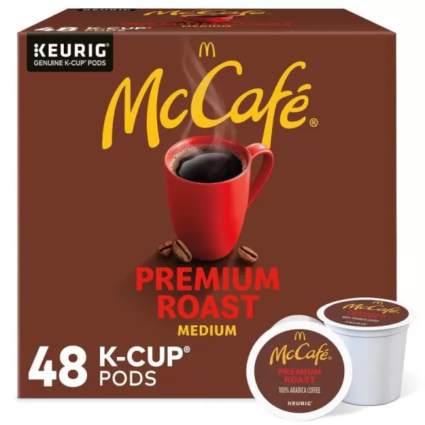 McCafe Classic Collection SingleServe Coffee KCup Pods Classic Collection Variety Pack 40 CountPremium Roast 48 Count Pack of 1