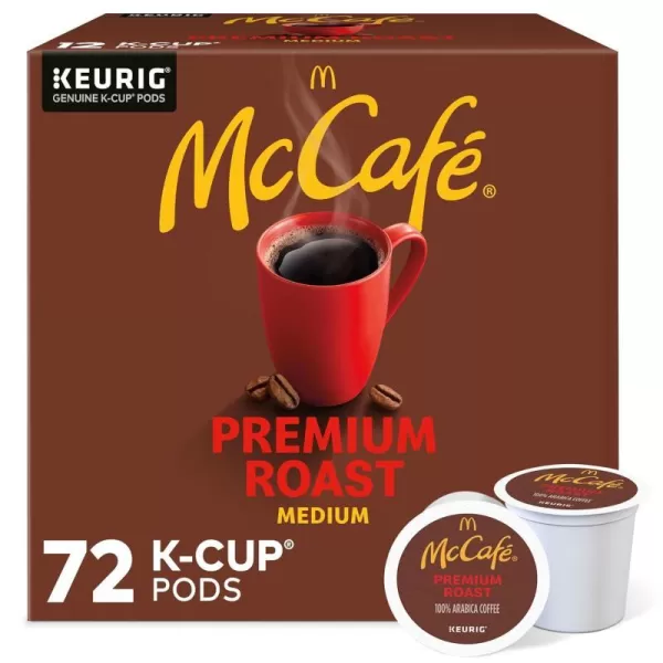 McCafe Classic Collection SingleServe Coffee KCup Pods Classic Collection Variety Pack 40 CountPremium Roast 72 Count Pack of 1