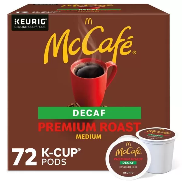 McCafe Classic Collection SingleServe Coffee KCup Pods Classic Collection Variety Pack 40 CountPremium Roast Decaf 12 Count Pack of 6