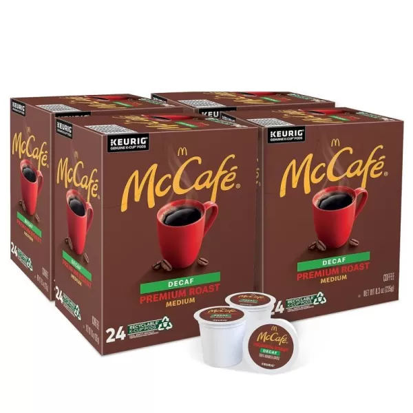 McCafe Classic Collection SingleServe Coffee KCup Pods Classic Collection Variety Pack 40 CountPremium Roast Decaf 24 Count Pack of 4