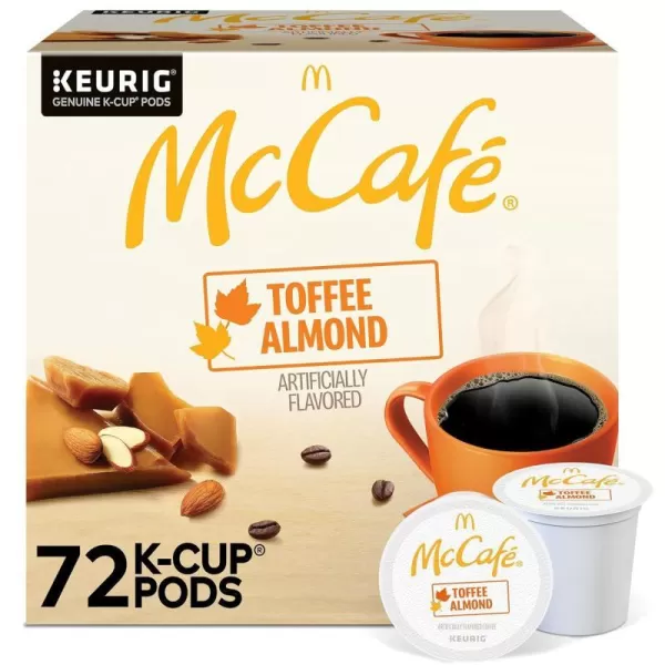 McCafe Classic Collection SingleServe Coffee KCup Pods Classic Collection Variety Pack 40 CountToffee Almond 12 Count Pack of 6