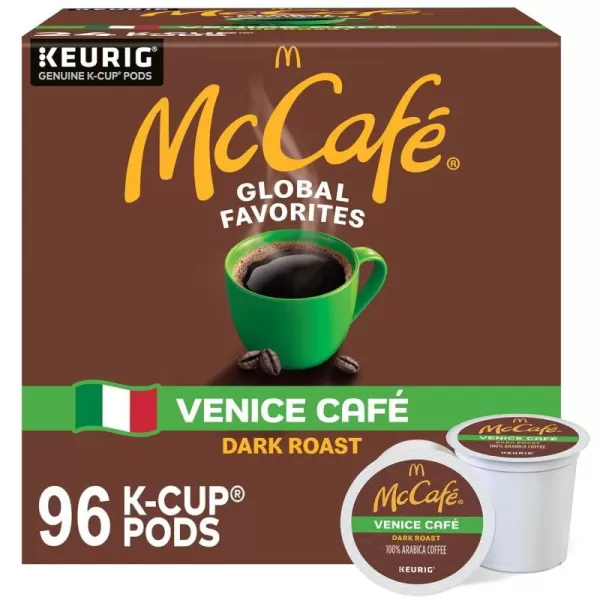 McCafe Classic Collection SingleServe Coffee KCup Pods Classic Collection Variety Pack 40 CountVenice Caf 96 Count Pack of 1