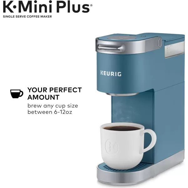 Keurig KMini Plus Single Serve KCup Pod Coffee Maker BlackEvening Teal