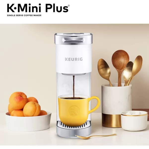 Keurig KMini Plus Single Serve KCup Pod Coffee Maker BlackWhite