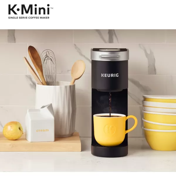 Keurig KMini Single Serve KCup Pod Coffee Maker Dusty Rose 6 to 12 oz Brew SizesBlack