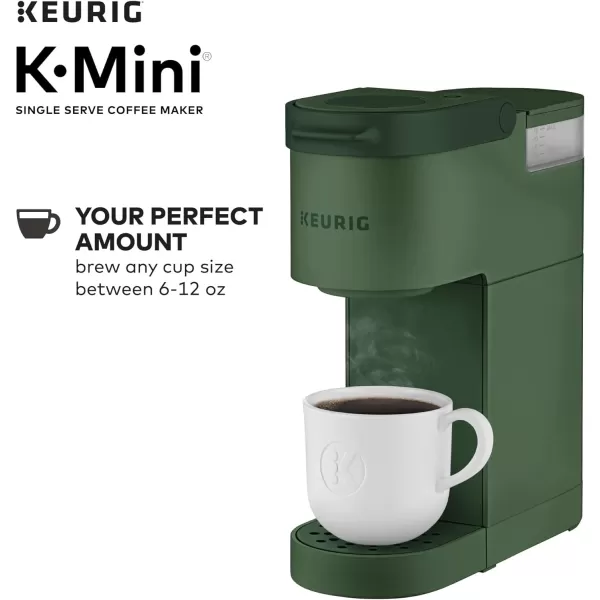 Keurig KMini Single Serve KCup Pod Coffee Maker Dusty Rose 6 to 12 oz Brew SizesEvergreen