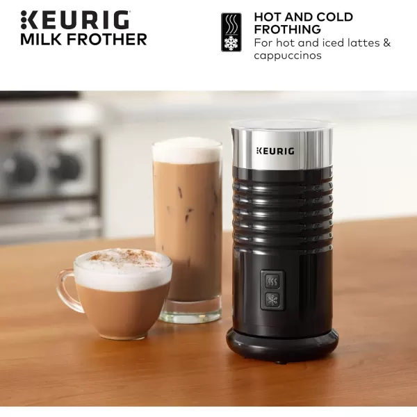 Keurig KMini Single Serve KCup Pod Coffee Maker Dusty Rose 6 to 12 oz Brew SizesKMini  Black Frother