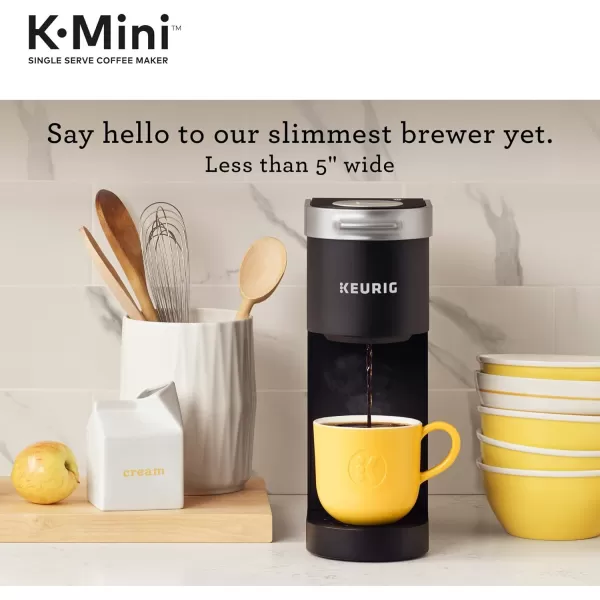 Keurig KMini Single Serve KCup Pod Coffee Maker Dusty Rose 6 to 12 oz Brew SizesKMini  Black Frother