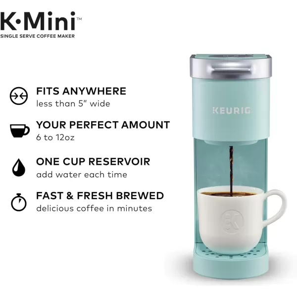 Keurig KMini Single Serve KCup Pod Coffee Maker Dusty Rose 6 to 12 oz Brew SizesOasis