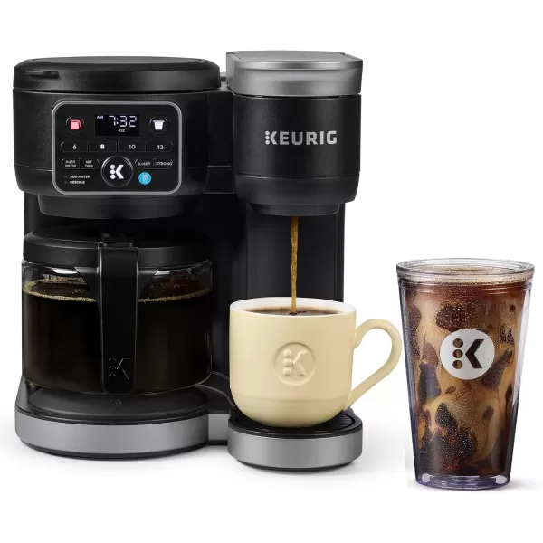 Keurig KDuo Hot ampamp Iced Single Serve ampamp Carafe Coffee Maker MultiStream Technology 72oz Reservoir Gen 2