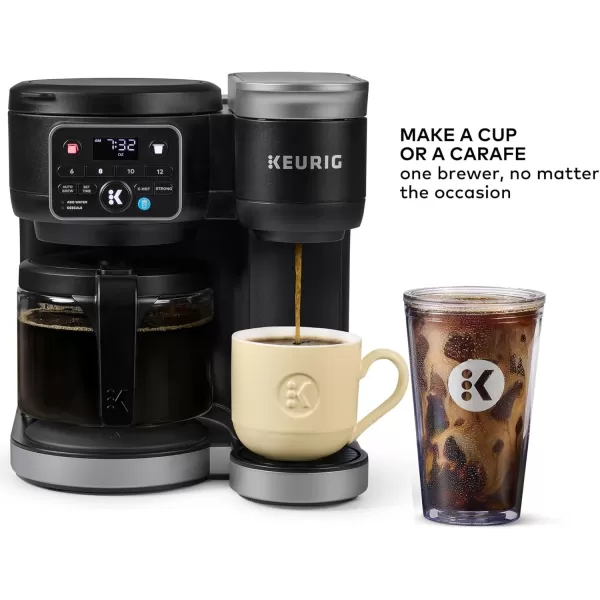 Keurig KDuo Hot ampamp Iced Single Serve ampamp Carafe Coffee Maker MultiStream Technology 72oz Reservoir Gen 2