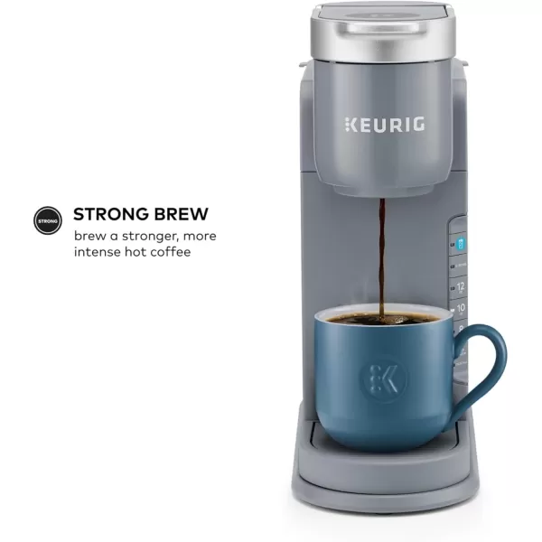 Keurig KIced Coffee Maker Single Serve KCup Pod Iced Coffee Maker With Hot and Cold Coffee Capabilities Brews Any KCup Pod WhiteGray