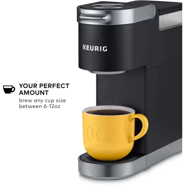 Keurig KMini Plus Single Serve KCup Pod Coffee Maker with 6 to 12oz Brew Size Stores up to 9 KCup Pods Travel Mug Friendly Matte BlackMatte Black