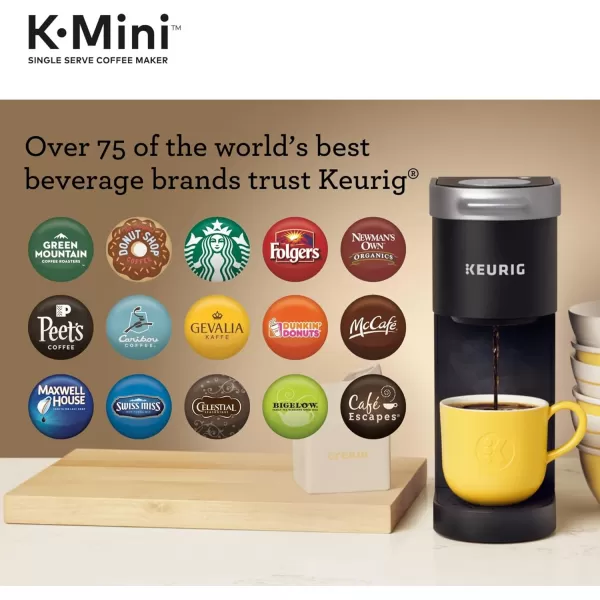 Keurig KMini Single Serve Coffee Maker OasisBlack