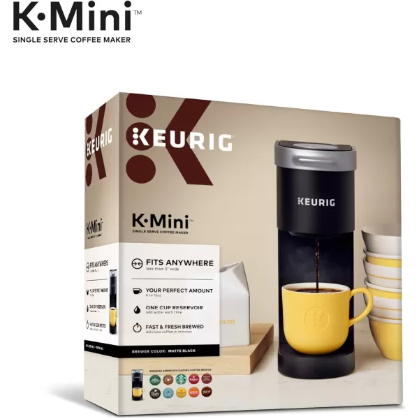 Keurig KMini Single Serve Coffee Maker OasisBlack