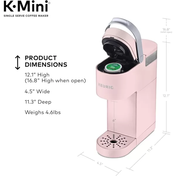 Keurig KMini Single Serve Coffee Maker OasisDusty Rose