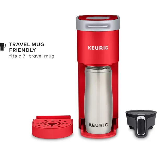 Keurig KMini Single Serve Coffee Maker OasisPoppy Red