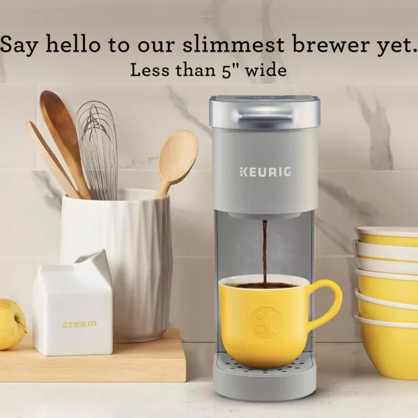 Keurig KMini Single Serve Coffee Maker OasisStudio Gray