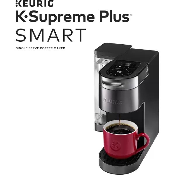 Keurig KSupreme Plus SMART Coffee Maker Single Serve KCup Pod Coffee Brewer BREWID and MultiStream Technology 78 OzK Supreme Plus SMART  Peets Variety Pack Coffee