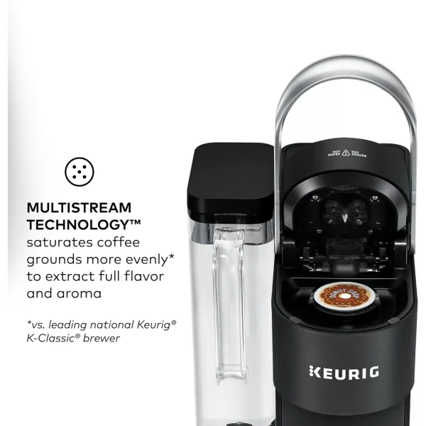 Keurig KSupreme SMART Single Serve Coffee Maker With WiFi Compatibility 4 Brew Sizes And 66oz Removable Reservoir Compatible with Alexa WhiteBlack