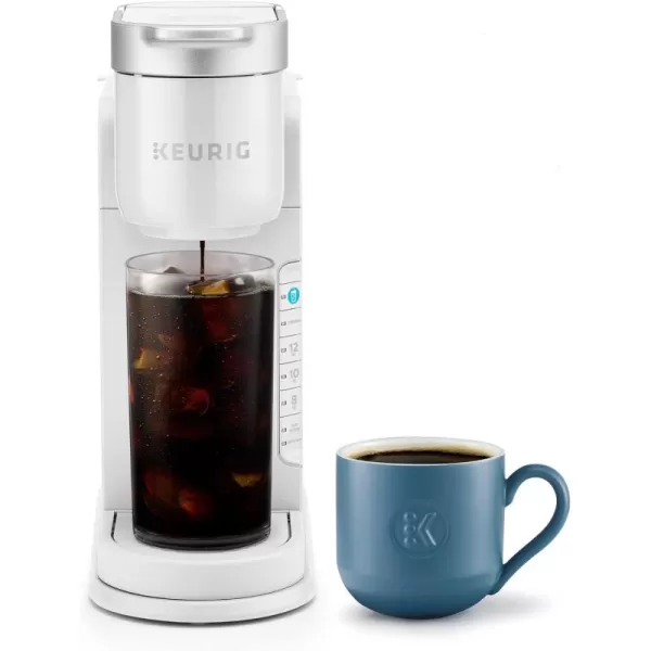 Keurig KIced Coffee Maker Single Serve KCup Pod Iced Coffee Maker With Hot and Cold Coffee Capabilities Brews Any KCup Pod WhiteWhite