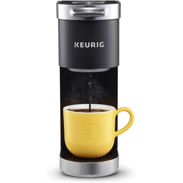 Keurig KMini Plus Single Serve KCup Pod Coffee Maker with 6 to 12oz Brew Size Stores up to 9 KCup Pods Travel Mug Friendly Matte BlackMatte Black