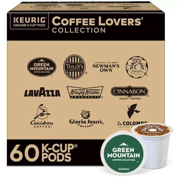 imageKeurig Entertainers Collection Variety Pack SingleServe KCup Pods 40 CountCoffee Lovers