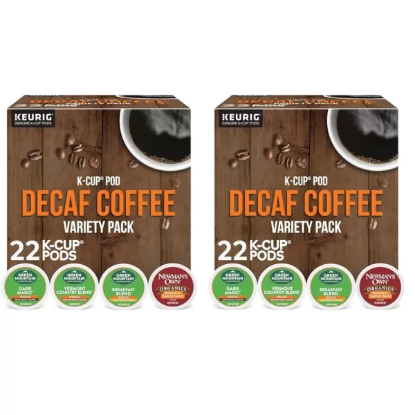 imageKeurig Entertainers Collection Variety Pack SingleServe KCup Pods 40 CountDecaf Coffee Variety