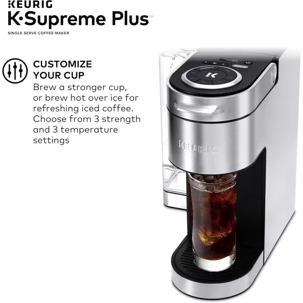 imageKeurig KSupreme Plus Single Serve Coffee Maker with Caribou Coffee Favorites Variety Pack 40 KCup Pods