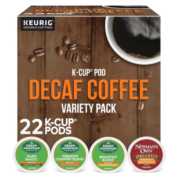 imageKeurig Entertainers Collection Variety Pack SingleServe KCup Pods 40 CountDecaf Coffee Variety