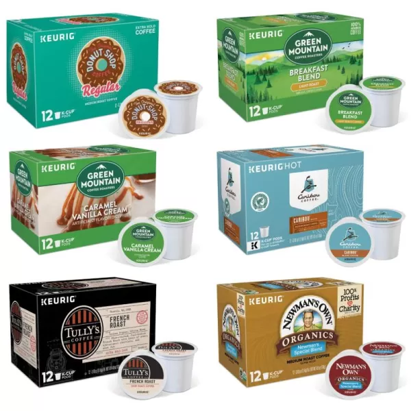 imageKeurig KCup Pod Variety Pack SingleServe Coffee KCup Pods Amazon Exclusive 72 CountCoffee Variety