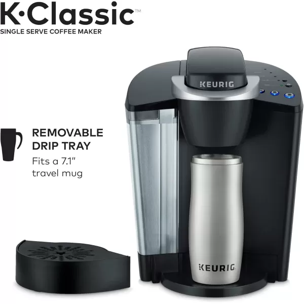 imageKeurig KClassic Single Serve Coffee Maker with Keurig Entertainers Collection Variety Pack 40 KCup Pods