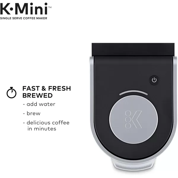 imageKeurig KMini SingleServe KCup Coffee Maker Black and Keurig Standalone Milk Frother BlackKMini  Black Frother