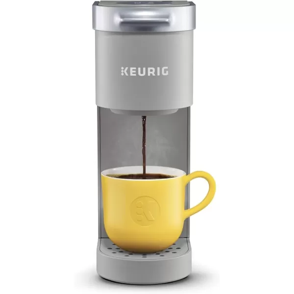 imageKeurig KMini SingleServe KCup Coffee Maker Black and Keurig Standalone Milk Frother BlackStudio Gray